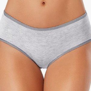 NWT 6 Pack Underwear Cotton Soft Breathable Hipster Stretch Bikini Low Rise